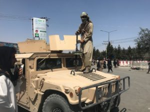 Chaos at Kabul airport as afghans try to leave capital
