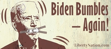 new banner Biden Bumbles – Again!