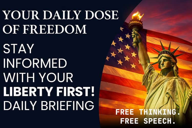 Subscribe to Liberty First Daily Briefing
