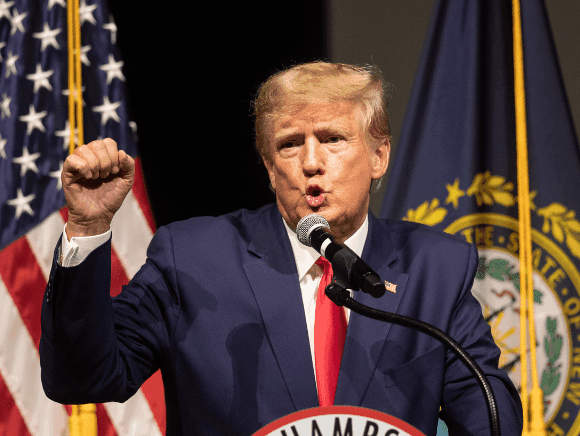 Trump Stumps in Early Voting States NH and SC