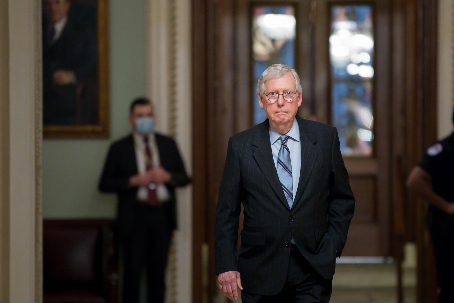 McConnell Calls No Dice on Impeachment