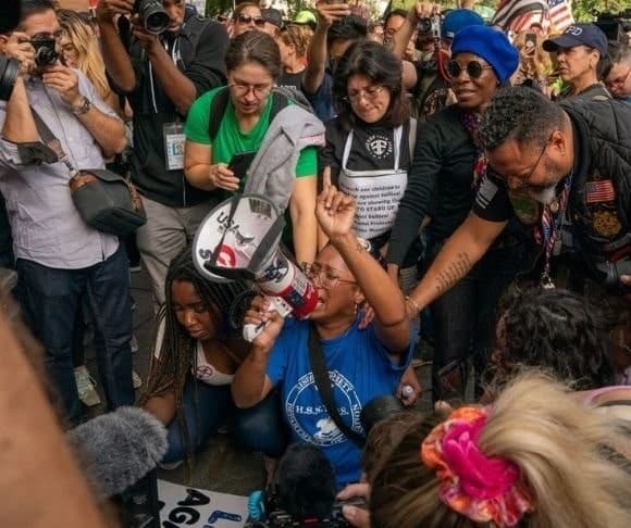 NYC Workers Rally Against Vaccine Mandates