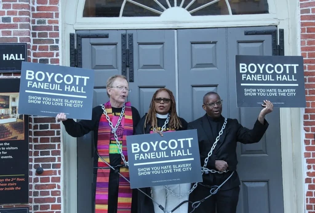 Boston’s Iconic Faneuil Hall Targeted for Slave Owner Roots