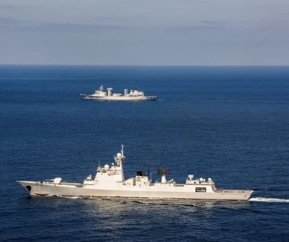 China Miffed Over McCarthy Meeting, Deploys Warships