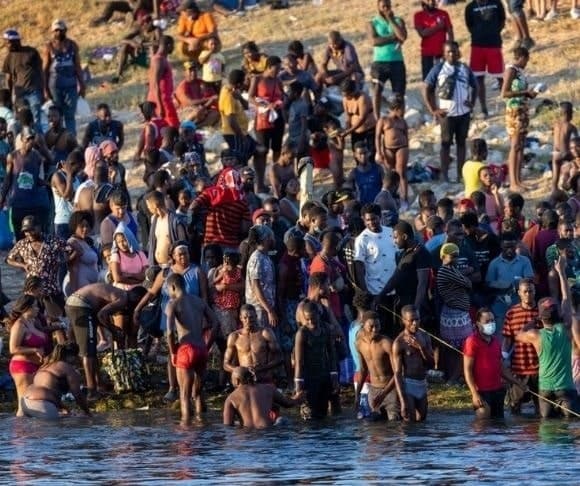 Haitian Hell on the Border Forces Biden Administration’s Hand