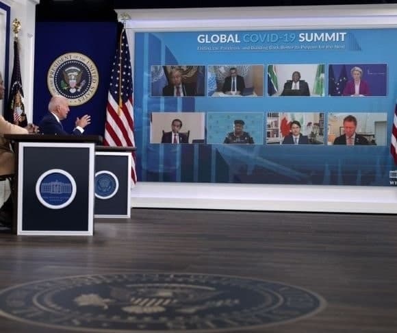 Sinking at Home, Biden Desperately Seeks Refuge in Globalism