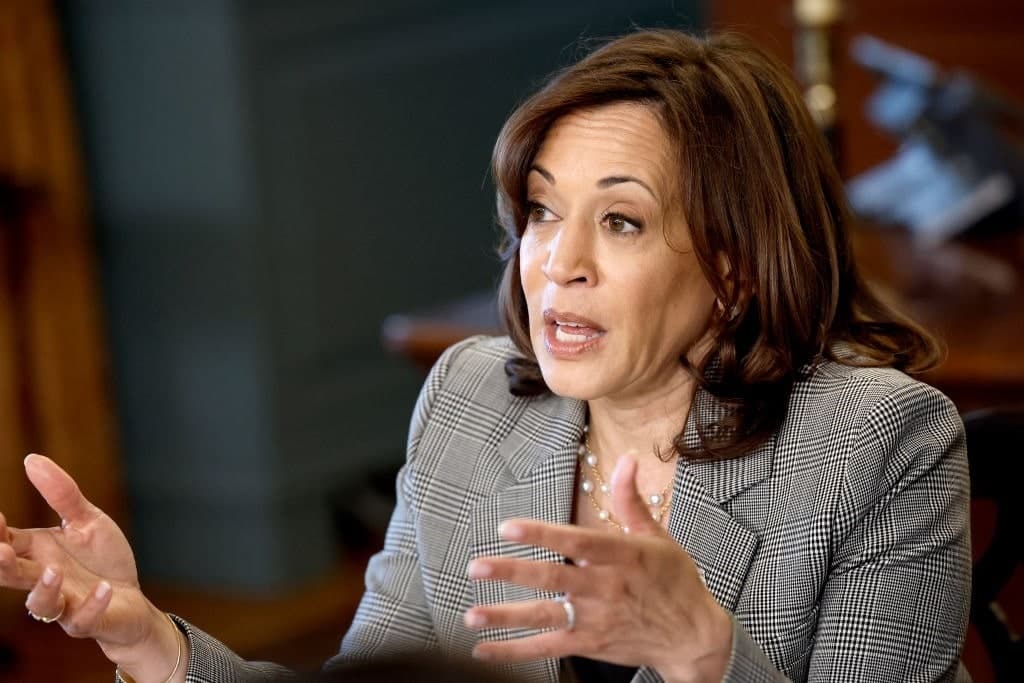 Kamala Harris Is Out Courting College Kids for Election Day