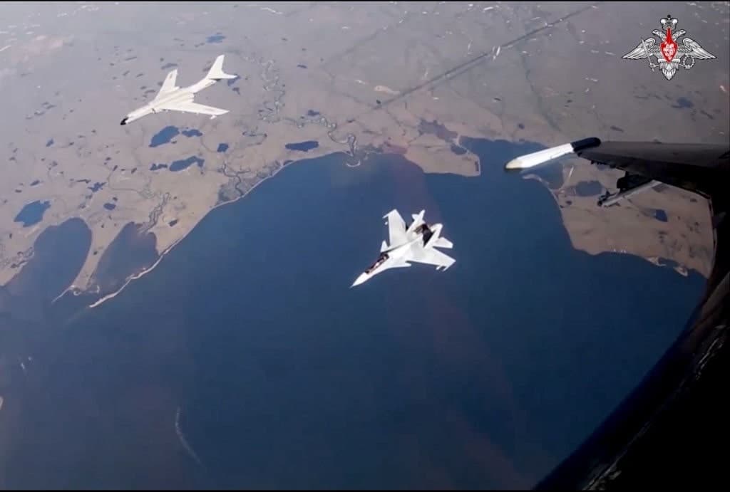 Russian, Chinese Bombers Intercepted Near Alaska