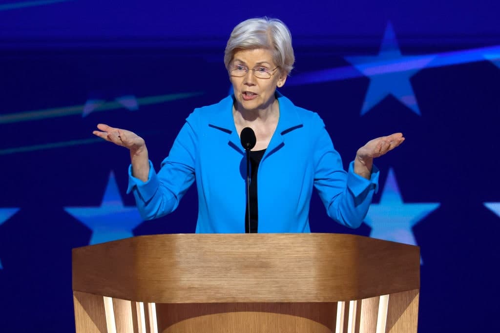 Elizabeth Warren Spars with CNBC Over Price Gouging