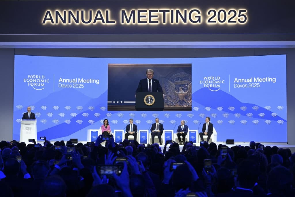 Davos Plays Nice With Trump But Conflict in the Air Is Palpable