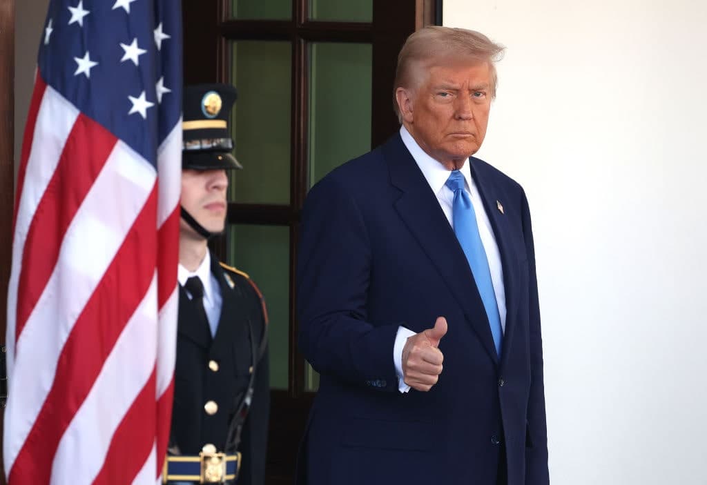 As His Honeymoon Continues, President Trump Faces the Nation