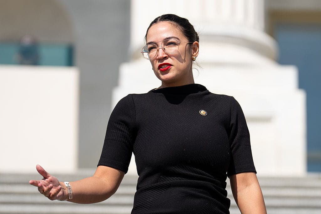 AOC Dips Toes in Presidential Waters