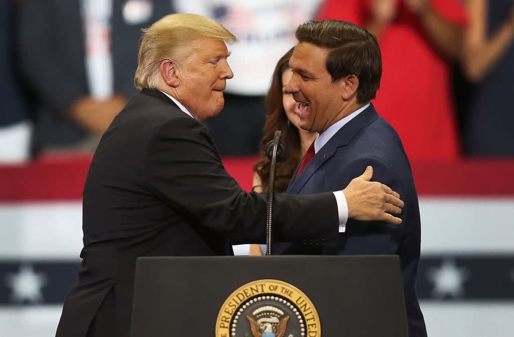 The Uprising Podcast: DeSantis v Trump Cage Match!