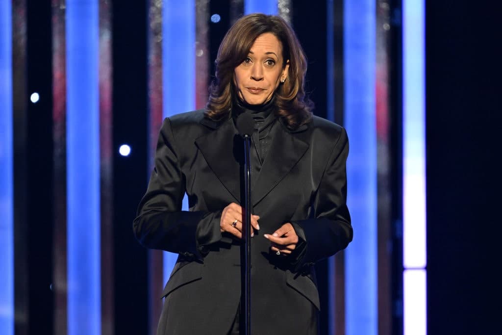 Harris on Swanky Circuit to Raise Funds and Test the Waters