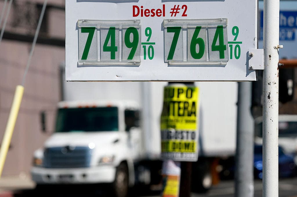 Record Diesel Prices Could Be the Economy’s Widow-Maker