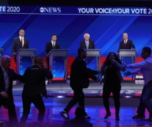 Dem Debate: Dull and Dreary in the Blue Cocoon
