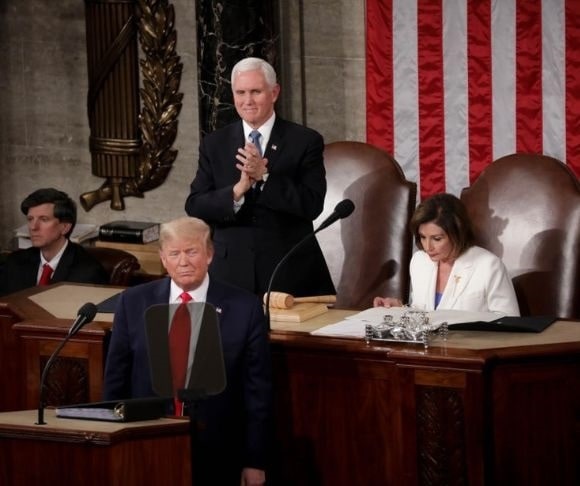 Trump Delivers Triumphant State of the Union While Pelosi Seethes