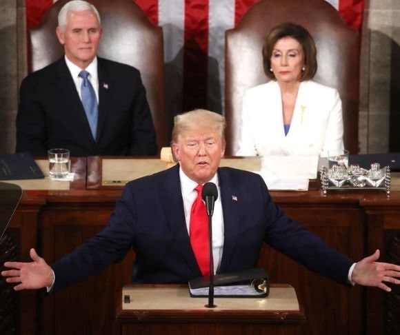 Speaker Pelosi, Outclassed by Trump, Tears Up State of the Union Speech