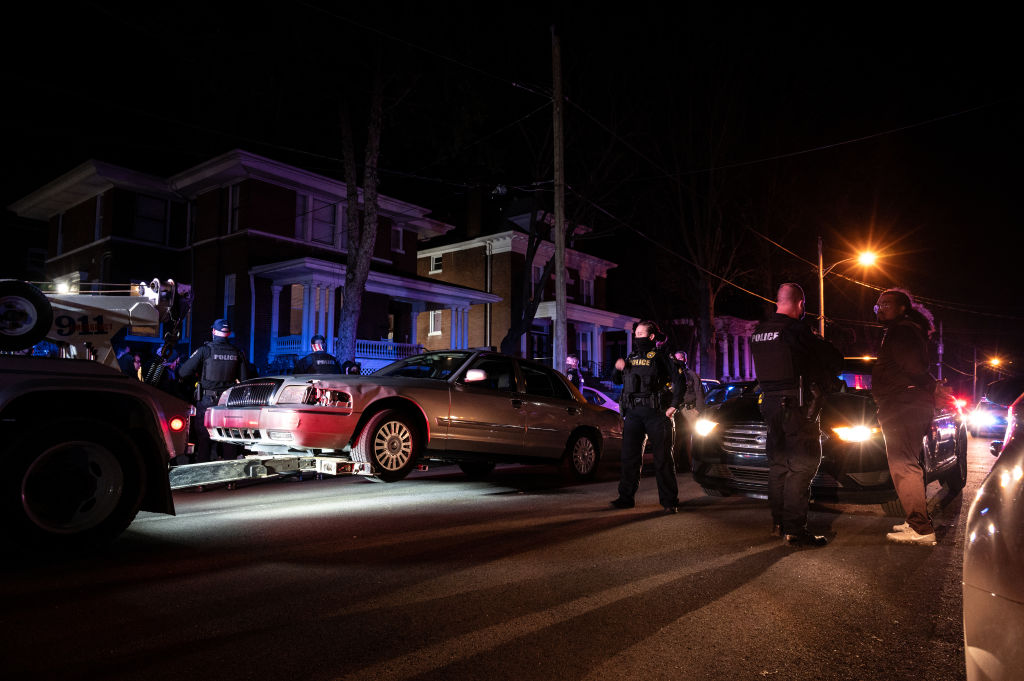 One Year Anniversary Of The Killing Of Breonna Taylor Marked By Protests
