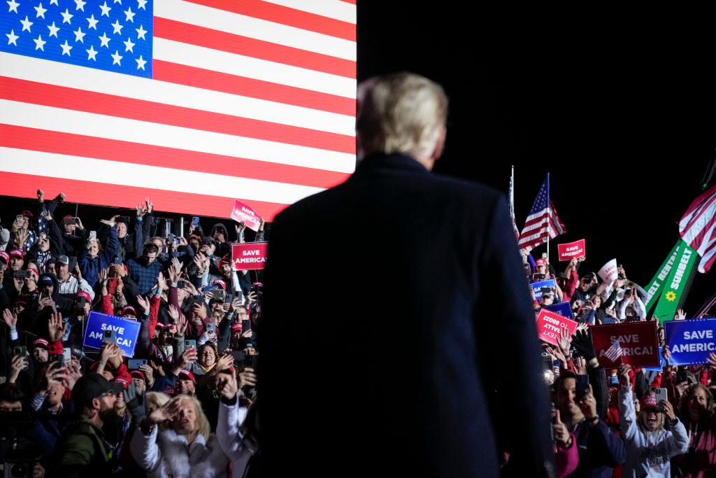 Former President Trump Holds Rally In Support Of Ohio Senate Candidate JD Vance