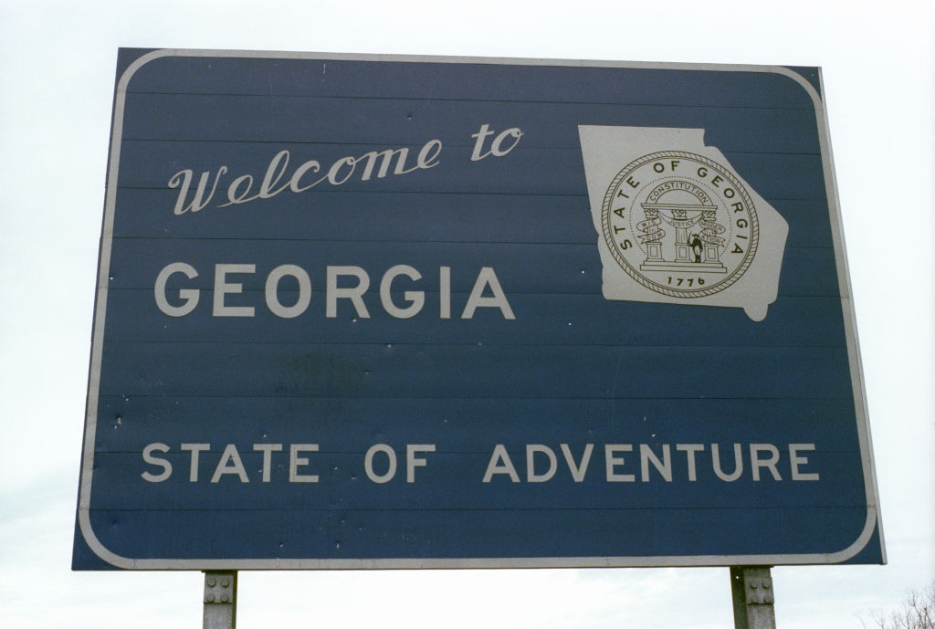 Welcome To Georgia Sign