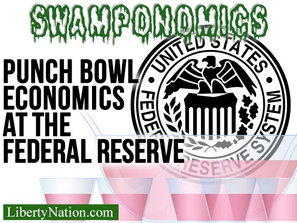 Punch Bowl Economics at the Federal Reserve – Swamponomics