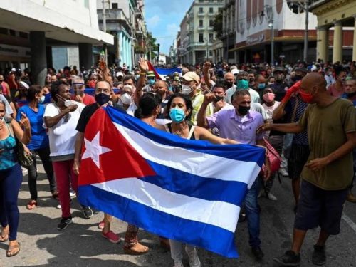Cuba Erupts as Protestors Face-Off Against Government