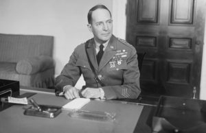 General Douglas MacArthur at His Desk