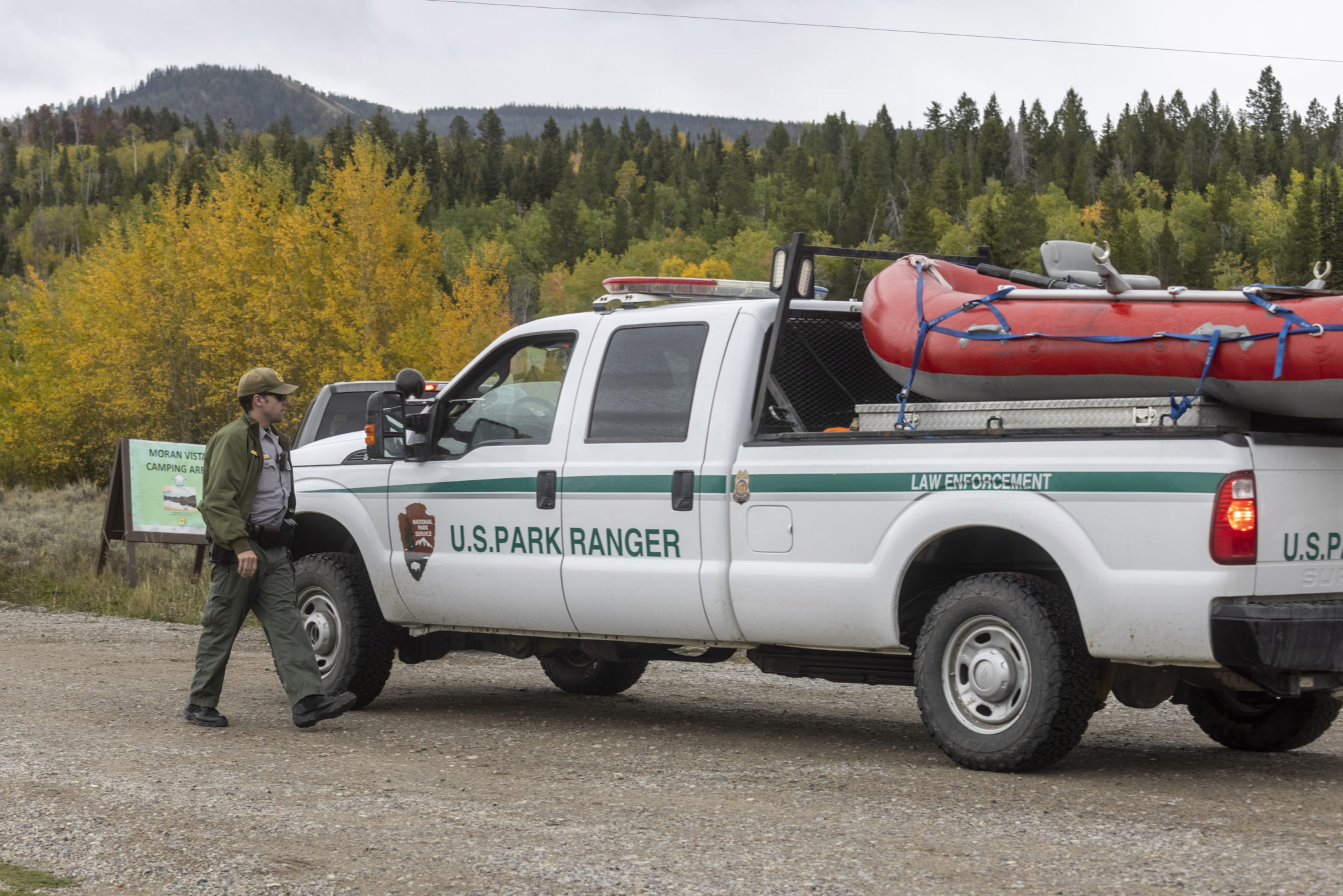 Authorities Search National Park In Wyoming For Missing Woman