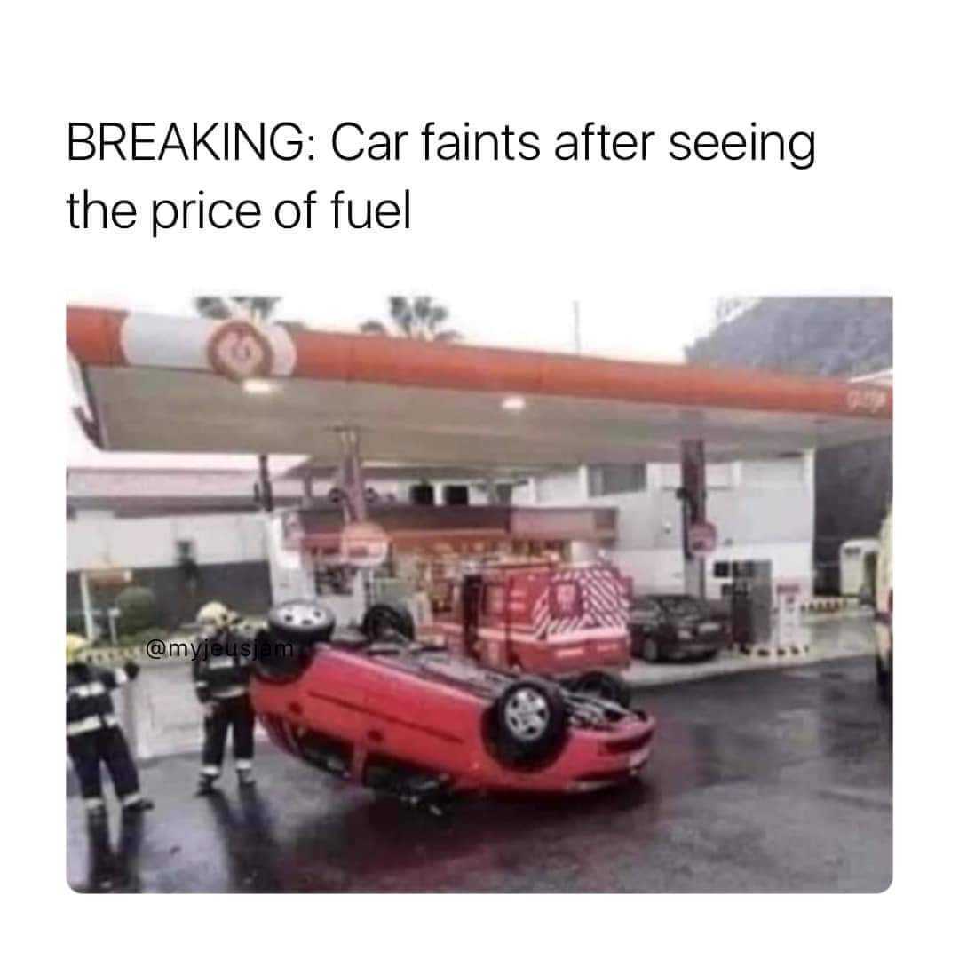 price of fuel meme