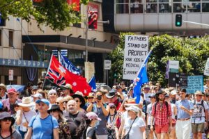 COVID protest Australia