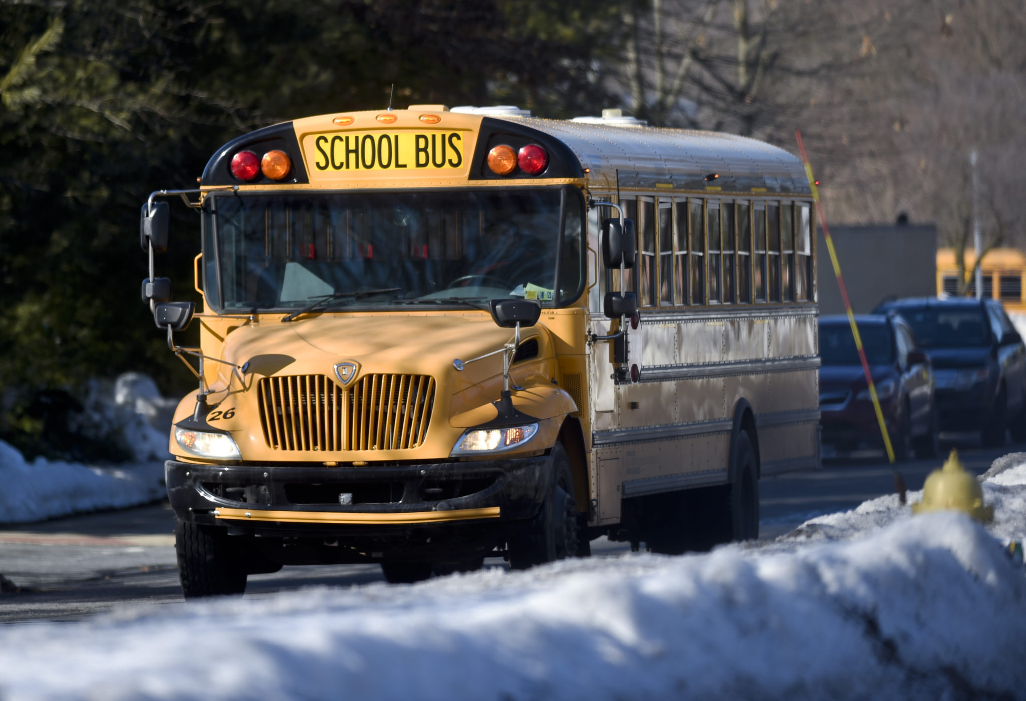 School Bus In Pennsylvania