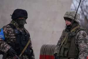 Security forces in Kazakhstan