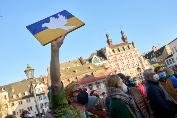 Ukraine conflict - demonstration in Koblenz