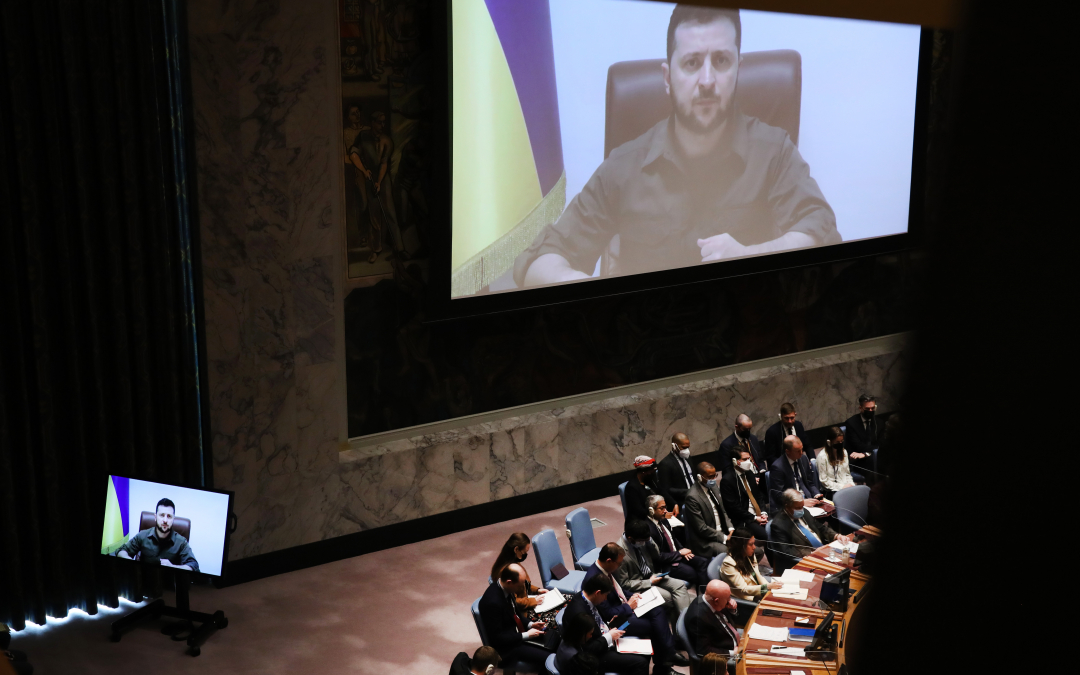 Zelensky’s Fire and Fury in UN Address