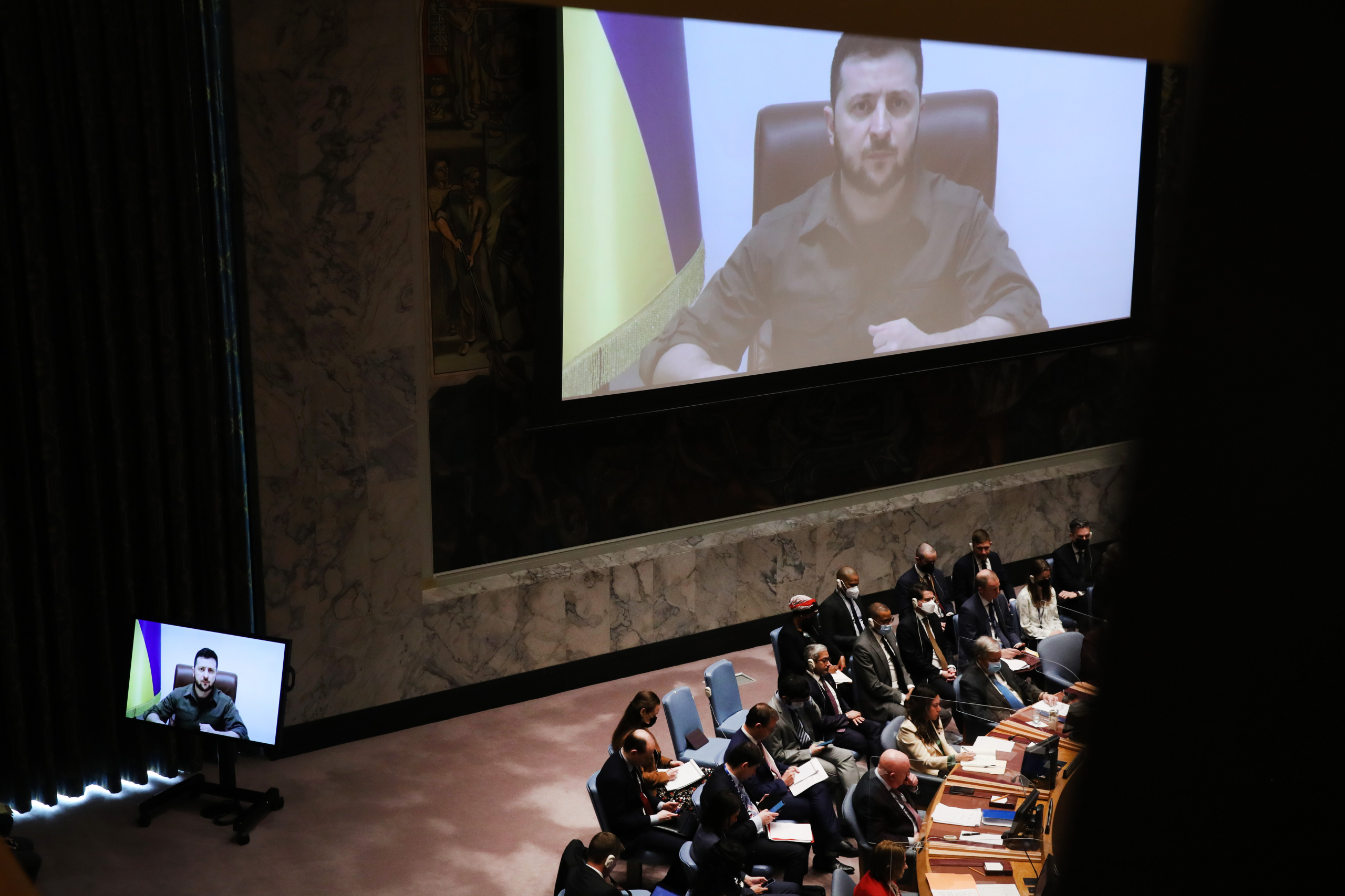 Zelensky’s Fire and Fury in UN Address