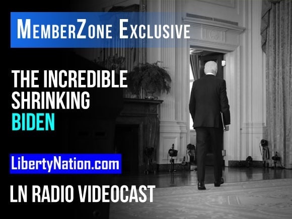 The Incredible Shrinking Biden – LN Radio Videocast