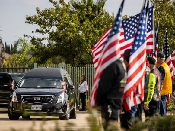 GettyImages-1341204752 Funeral for US soldier who died in Afghanistan bombing
