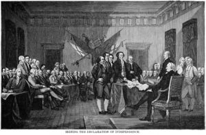 GettyImages-1314696624 signing Declaration of Independence