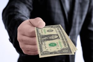 Giving money -- Pixabay