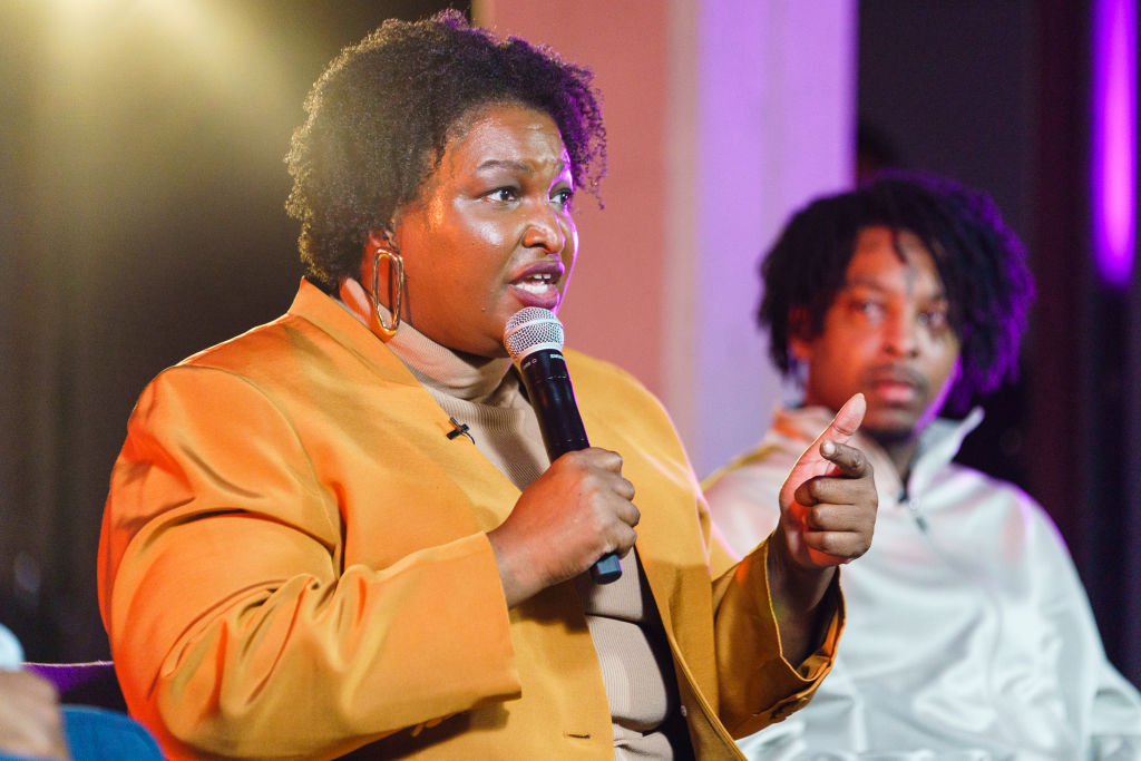 Stacey Abrams In Conversation With Charlamagne tha God, 21 Savage And Francys Johnson