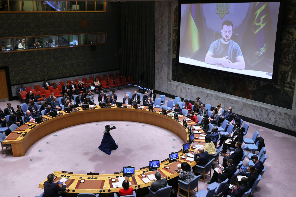 United Nations Security Council Meets To Discuss War In Ukraine