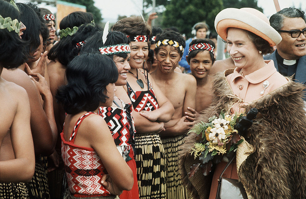 NZL: Queen Elizabeth II visits New Zealand
