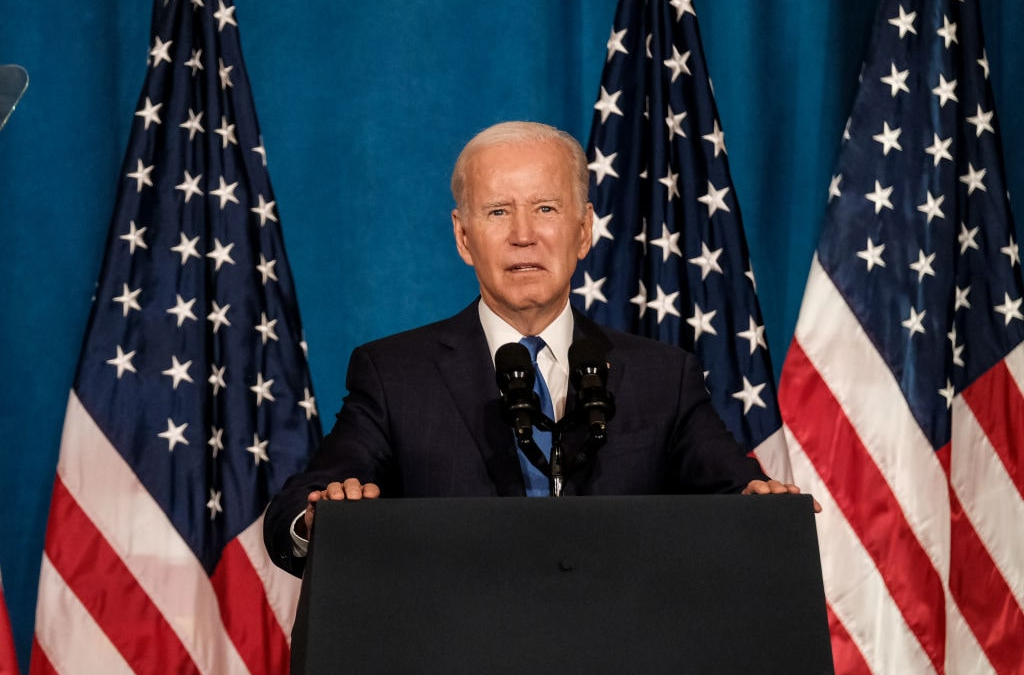 The Threat to Democracy Is All That Matters, a Failing Biden Says