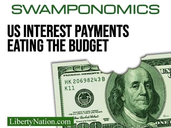 US Interest Payments Eating the Budget – Swamponomics