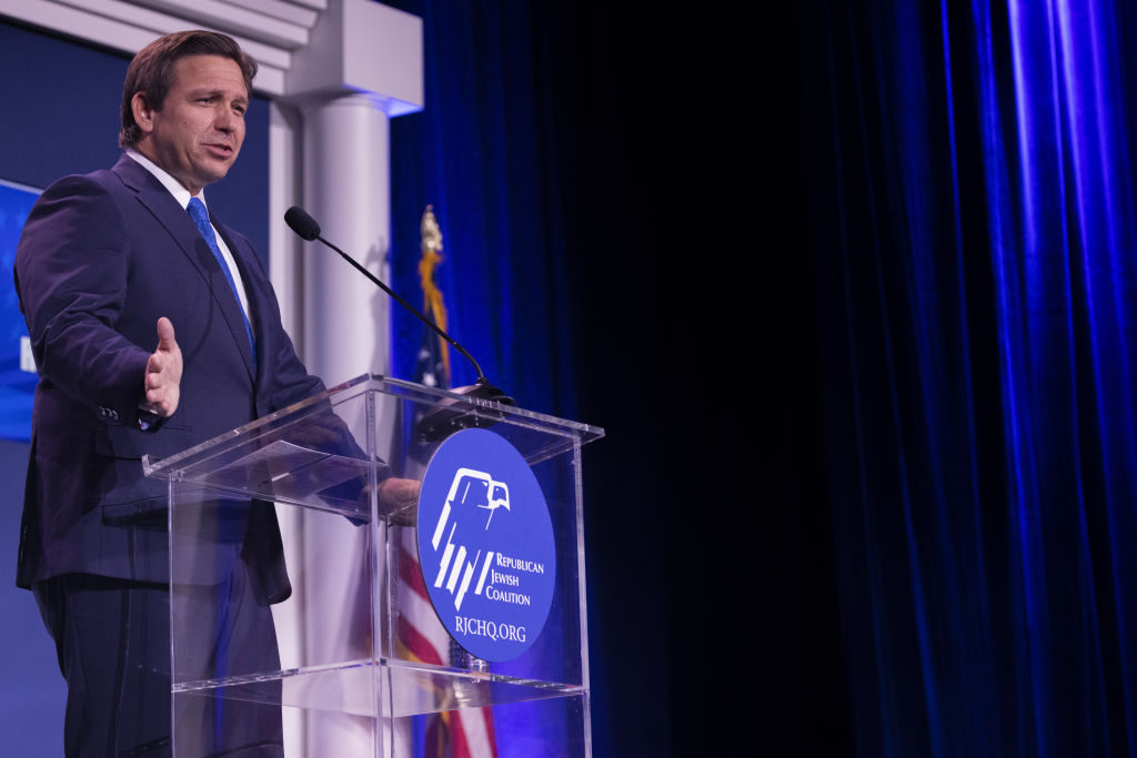 Haley and DeSantis deliver speech at the RJC Annual Leadership meeting in Las Vegas