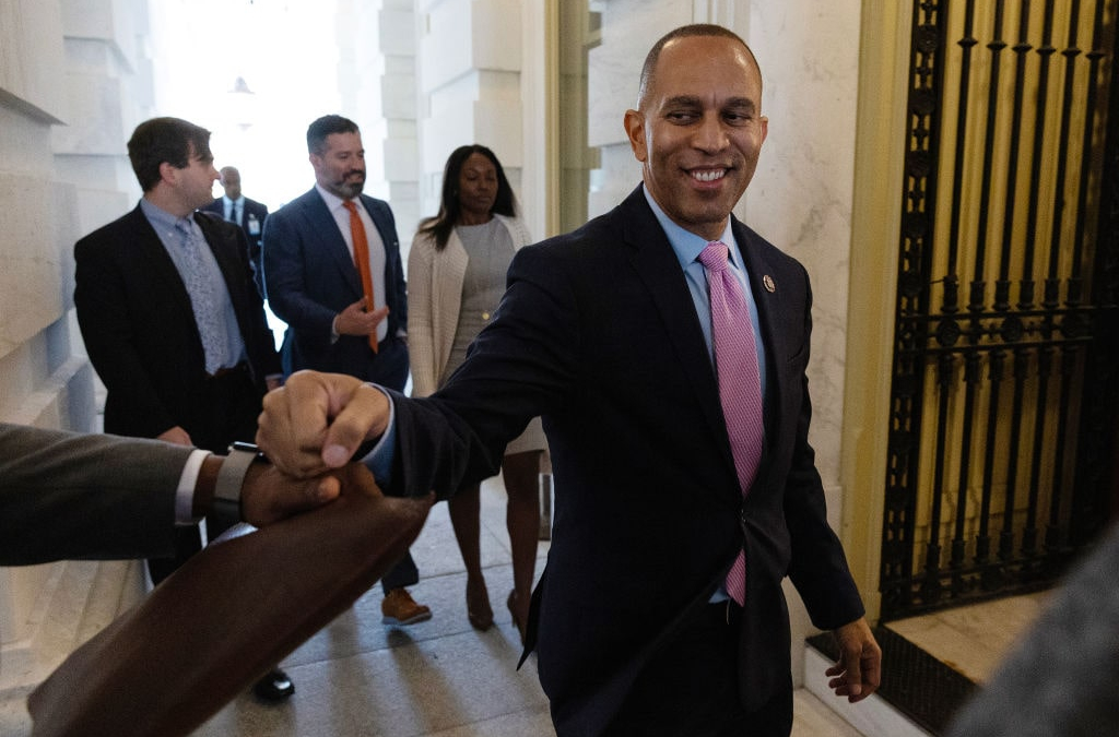 Hakeem Jeffries Makes History as First Black Party Leader in Congress
