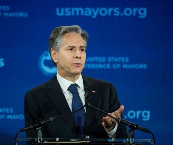 Blinken Pledges to Connect US Mayors to Globalist Ruling Order