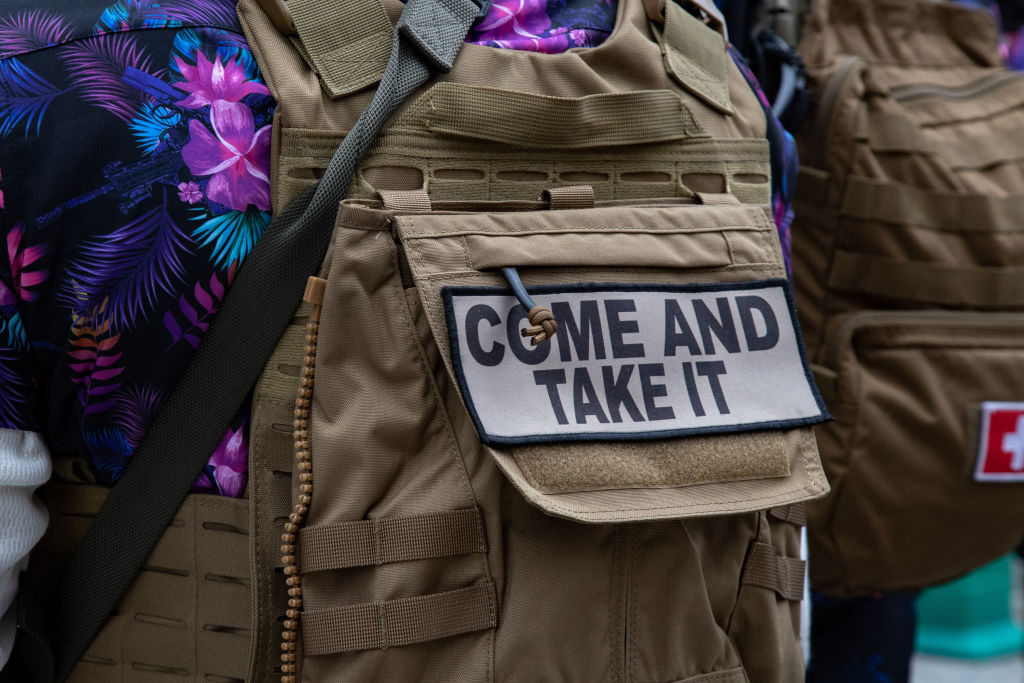 Second Amendment gun rights rally at Virginia State Capitol