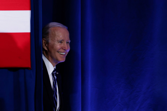 President Biden And Vice President Harris Speak At DNC Winter Meeting In Philadelphia
